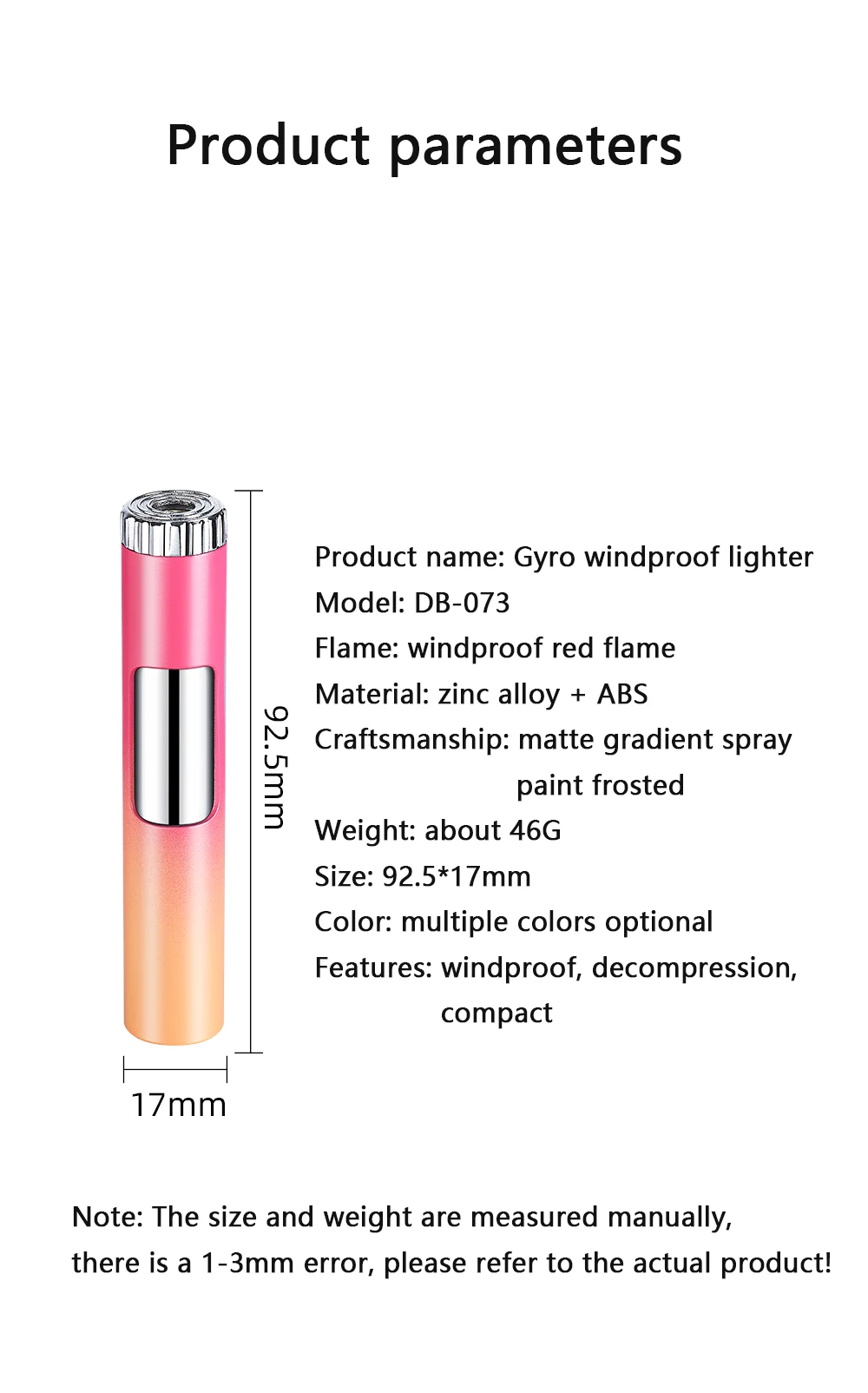 product debang windproof lighter customizable colors portable cigarette lighter classic design and exclusive patent for giveaways-6