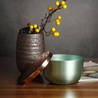 Candle Creative Crafts Aluminum Candle Holder With Lid Home Lighting Decoration