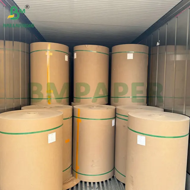 300GSM-420GSM Recycled Kraft Tubes Cardboard In Rolls For Paper Core