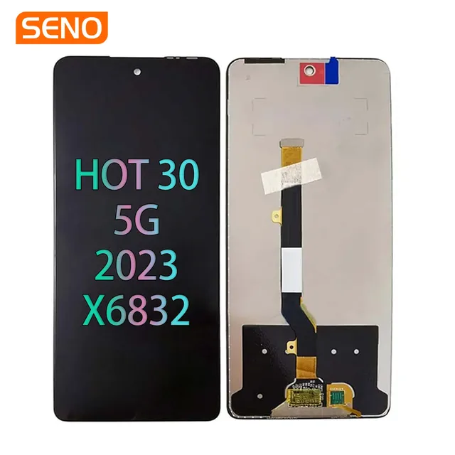 Wholesale Top Selling Mobile Phone LCD Screen For Tecno Infinix Hot 30 5G X6832 Replacement Display Touch Screen Digitizer