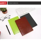 B5 A5 A6 Soft PU Leather Cover Notebook Custom Logo Inside Line Printed Good Quality Planner Agenda Organizer Note Book