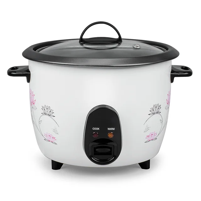 Hot-Selling Multi-Purpose Stainless Steel Drum Rice Cooker 1.0L to 2.8L Size with Measuring Cup Drum Shape Design
