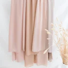 Scarves Chiffon Scarf Muslim Custom Solid Color 180 * 70 Cm Available In 36 Colors Scarf For Women