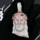 Mens Diamond Pendant Custom Mens Hip Hop Jewelry Iced Out Diamond Vvs Moissanite Pendant Jewelry Set