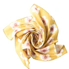 Organic Wholesale Factory Customized Scarf Organic Cotton Custom Screen Print Bandana