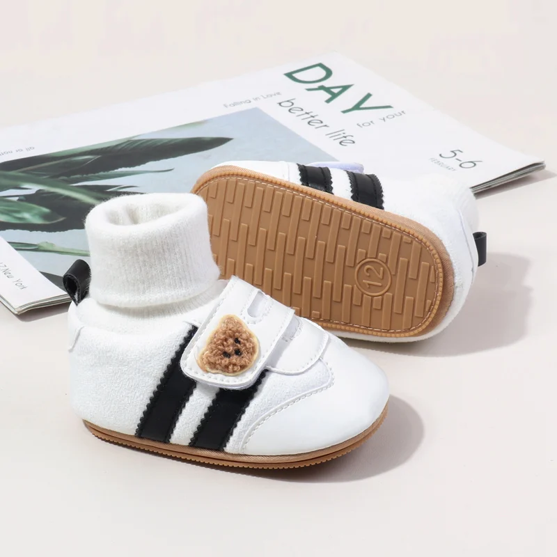 2025 Hot Selling Casual Shoes Ankle Covered Sock Shoes Spring Autumn Style Prewalking High Quality Outdoor Toddler Sport Sneaker details