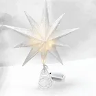 Christmas Tree Topper Star Lights for Christmas decoration