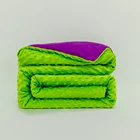 Cover 10 Minky Weighted Blankets Super Soft Minky Fabric 36*48 Inches Sensory Weighted Blanket Duvet Cover With 10 Ties