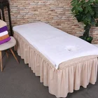 Towel Customizable LOGO 100% Cotton Beauty Salon Solid Color Massage Bed Towel