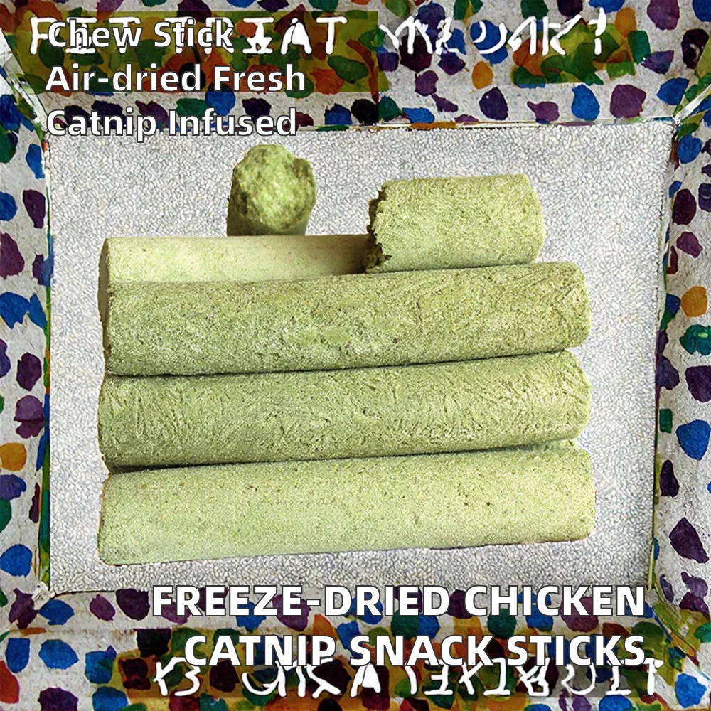 Freeze-Dried Chicken Cat Treats Eco-Friendly Catnip High-Protein Special Diet for Small Breeds Digestive Health All Life Stages manufacture