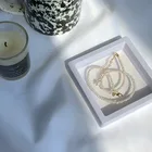 Earring Plastic Hot Sale Cheap Transpraet Jewelry Packaging Set Diy Earring Pvc Box Plastic Packaging Clear Earring Box