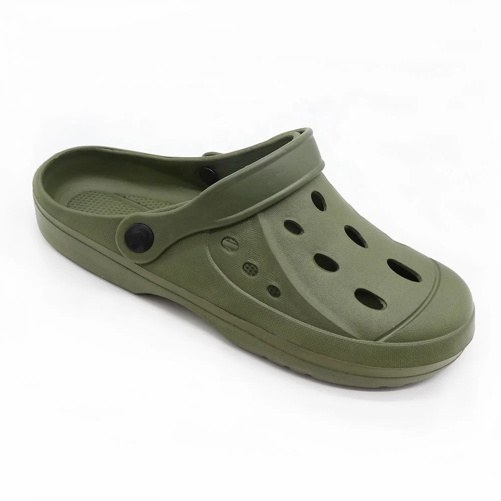 Normal Model Plain Unisex Garden Clogs Men Mules EVA Injected Garden Shoes Adult Breathable Eva clogs shoes