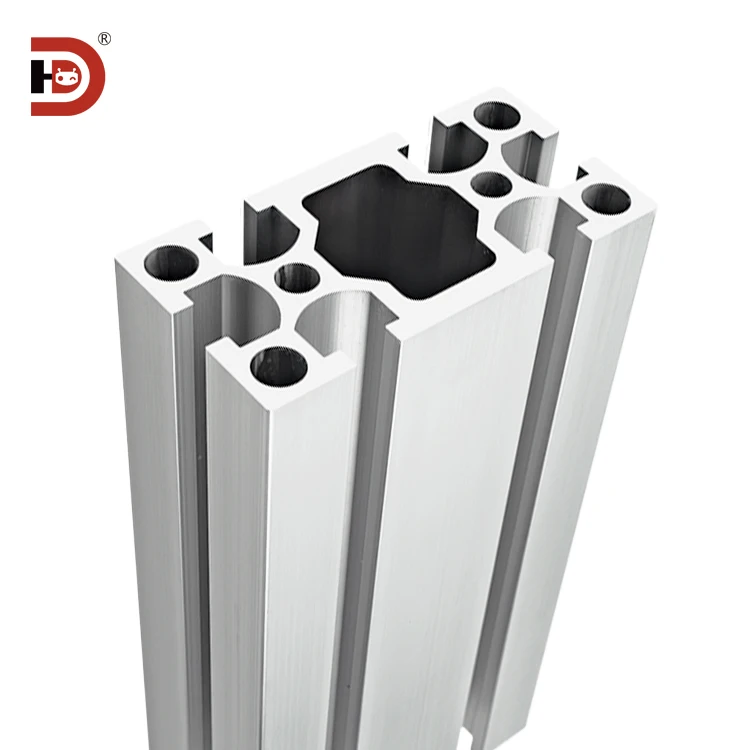 5.0wall Thickness Industrial Extruded Heavy-duty Aluminum Profile 4080 Suitable for Frame Punching and Cutting Services manufacture