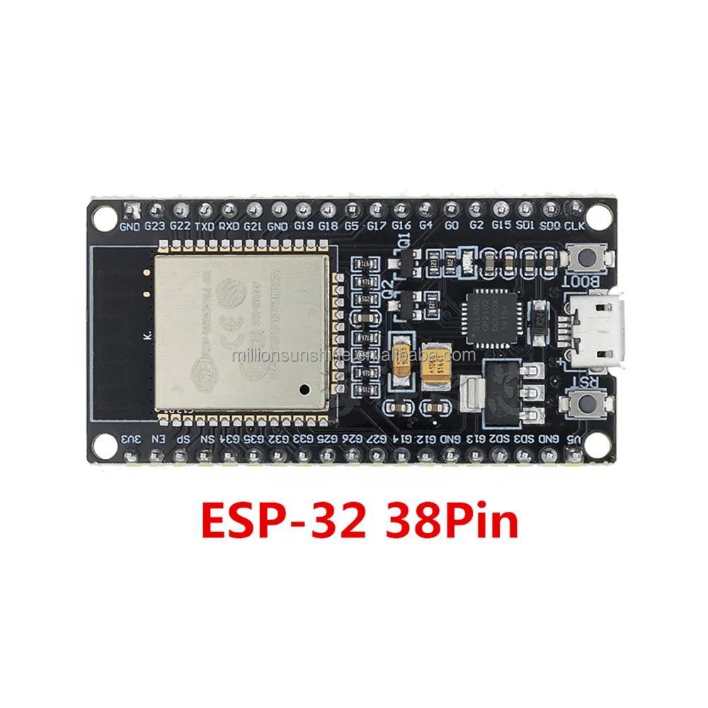 product esp32 development board wifi dual core esp 32 esp 32s ultra low power esp8266 alternative for iot and smart home projects-3