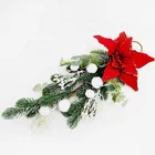 Floral Flower Beautiful Christmas Wreath Floral Outdoor Christmas Flower Wreath