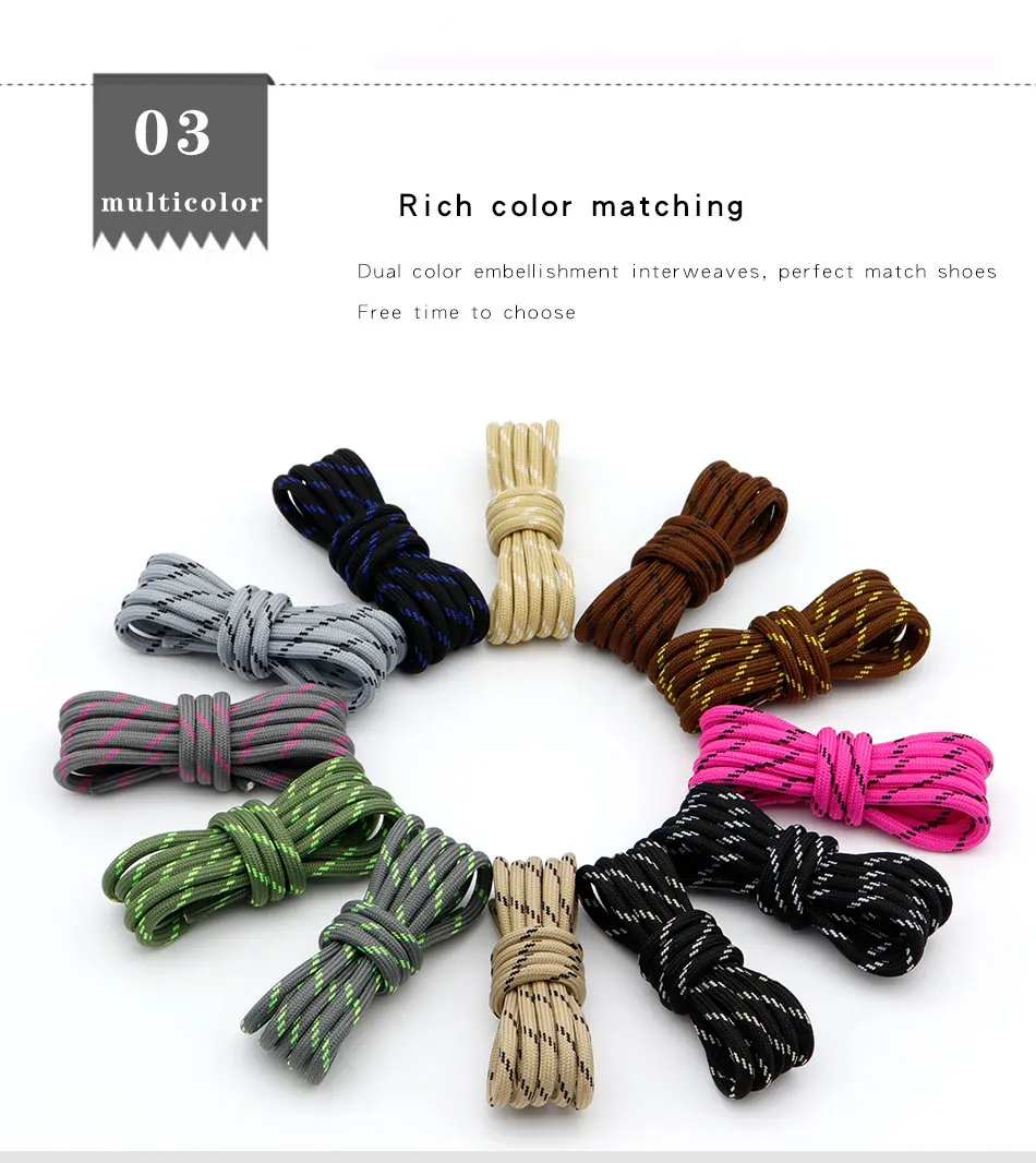 Coolstring Making Machine Fashion Outdoor Round Rope Hiking Shoe Laces
