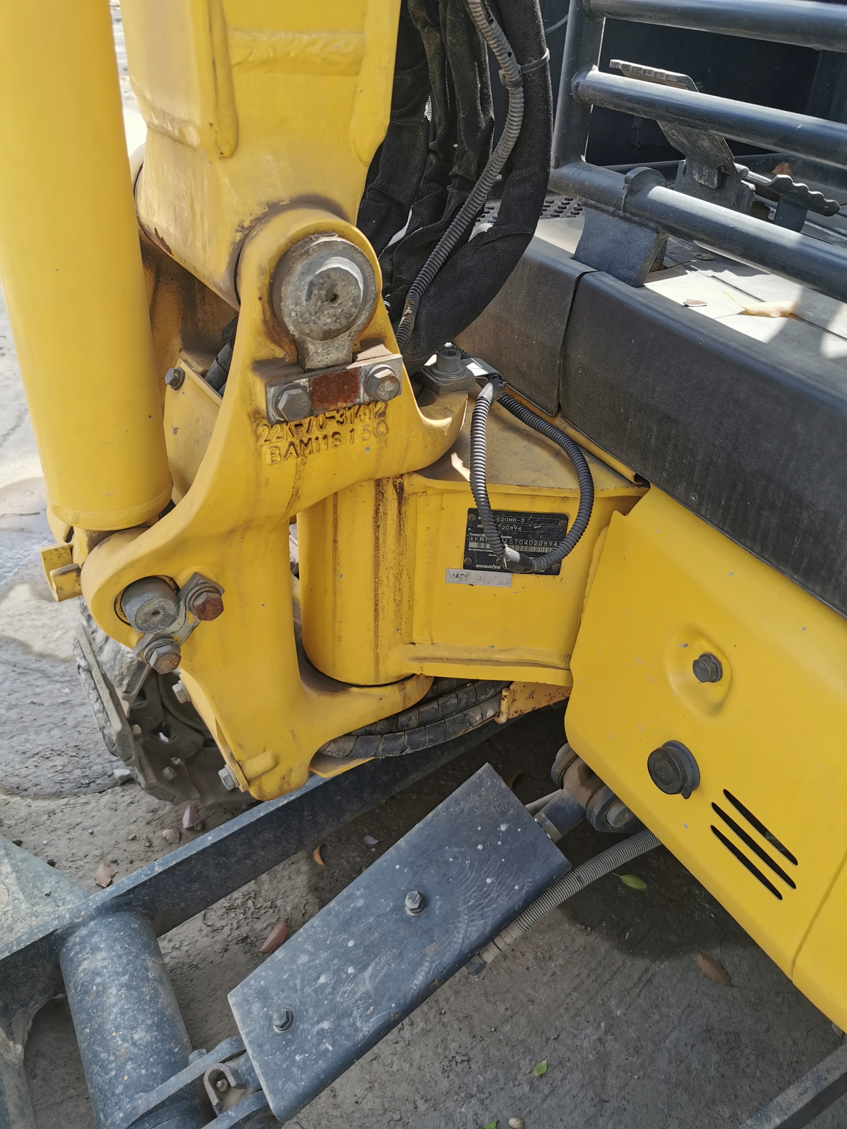 2021 Model 2 Ton Used Komatsu PC20MR Mini Excavator with Original Hydraulic Components and Cummins Engine