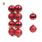 Decoration Jintai Oem Custom Plastic Combination Birthday Decoration Christmas Tree Ornament Plain Ball