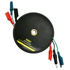 Electrical Testing Leads OCM 3 Wire Retracteable Test Leads With 18 Gauge Electrical Copper Alligator Clip Wires
