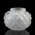 Glass Craft Glass Crystal Flower Vase Ornaments Used For Home Hotel Restaurant Table Decorate Art Craft