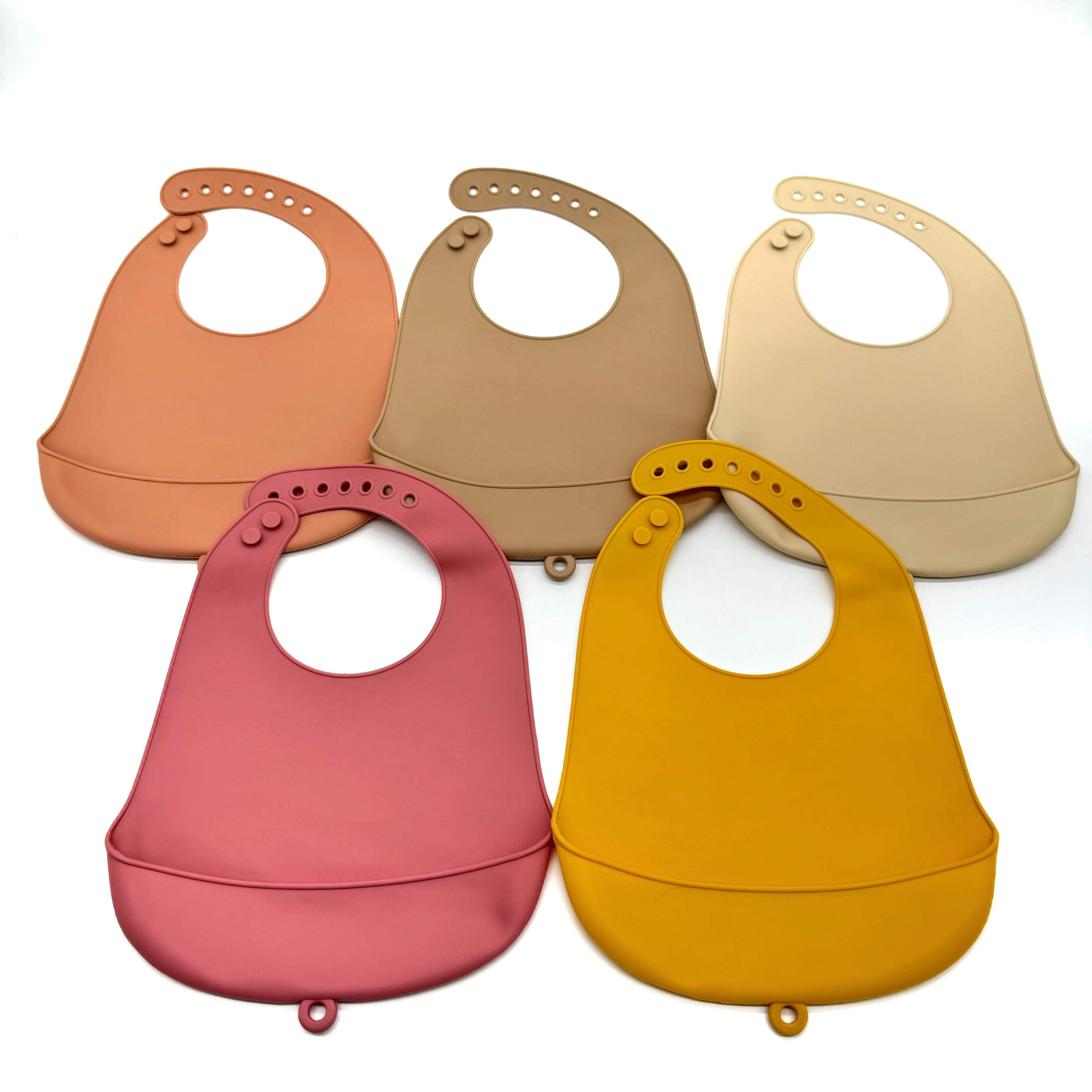 100% Food Safe Great Silicone Classic Baby Bib Easy Clean Kids Dining Product details