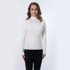 Knit Sweater 2021 Hot Selling Pullover Tops Long Sleeve Flat Knit Turtleneck Sweater For Women Clothes
