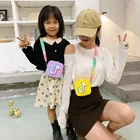 Purse Purses Fashion Cartoon Tik Tok Pattern Square Coin Purse Kids Mini Crossbody Bags Purses