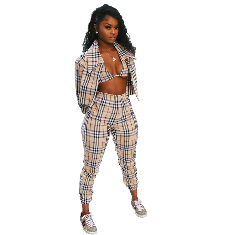 burberry two piece set womens