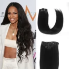 Clip MJMOJO Hot Selling Human Hair Weave Clip Hair Extensions 100% Remy Hair Clip In