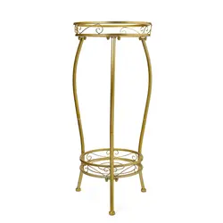 2 Tier 27.1 inch Multiple Plant Rack Potted Holder Rack Flower Pot Stand Heavy Duty Plant Shelf Plant Stand For Indoor