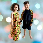 Hoodies Boy OEM Service African Kids Fashion Wax Print Dashiki Hoodies For Boy
