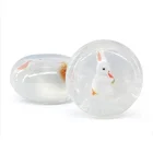 Soap Bath Soap Organic Natural Soap OEM/ODM Against Allergies Unscented Clear Kids Bath Soap With Toy Inside