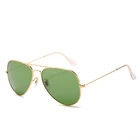 Glass Glass Glass Lens Classic Vintage Various Durable Using UV400 Sunglasses