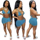 Swimwear Bikini High Guality Boutique 3 Piece Swimsuits For Women 2021 Sexy Girl Swimwear Bikini