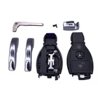 Key Ready To Ship Professional Casting Benz 2 Button BGA Type Black Smart Car Key Cover
