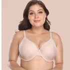 Women Comfort E F G Cup Wireless Brassiere Fat Women Bralette Big Cup Bust Boobs Xl Seamless Plus Size Bra