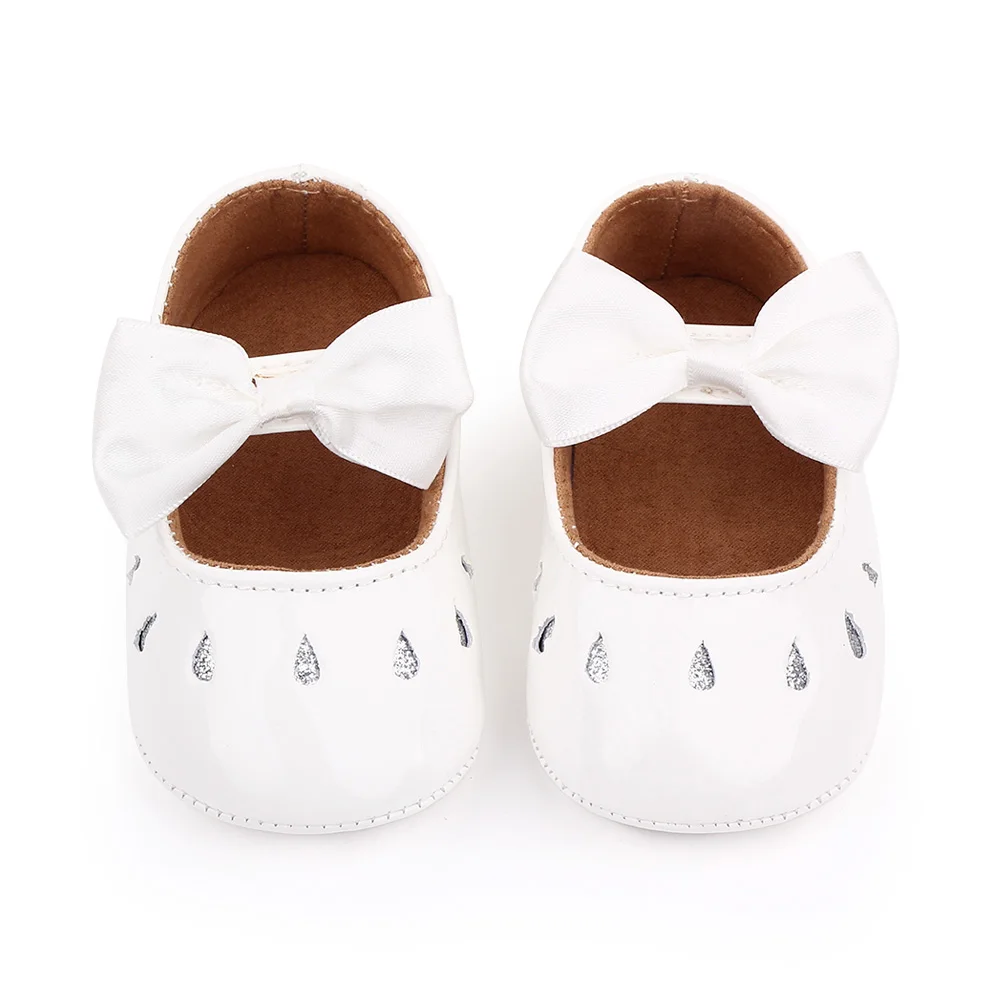 Hot Selling Beautiful Soft PU Leather Baby Girl Shoes Dresses Shoes for Babies factory