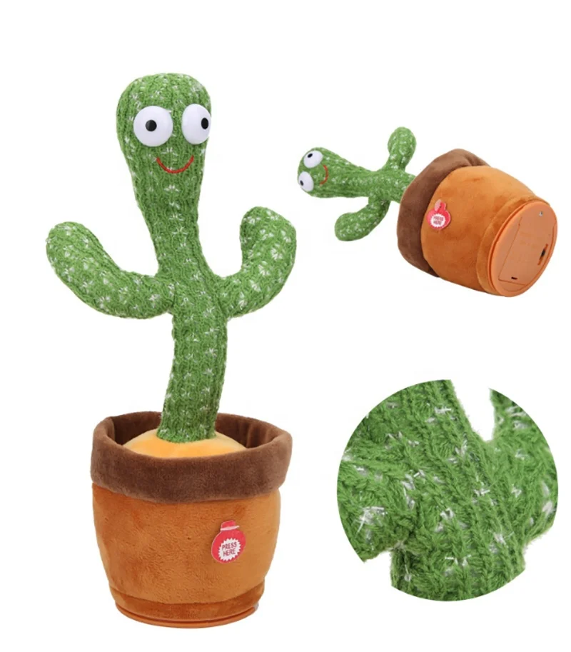 dancing cactus plush toy