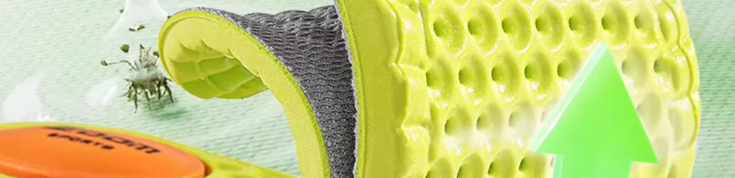 Mugwort Deodorizing Sports Insoles PU Air Cushion Shoe Pads Mugwort Deodorizing Sports Insoles PU Air Cushion Shoe Pads