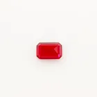 Ruby GRC Certificate Brilliant Cut Loose Gemstone Vivid Red 2.53 Ct Faceted Lab Grown Ruby