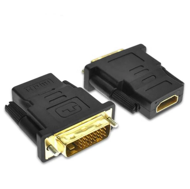 Dvi D 25 Pin Male Hdmi Female Adapter Gold Plated Converter For Hdtv Tv - Buy Hdmi To Dvi Adapter,Dvi To Hdmi Adapter,Dvi Male To Hdmi Female Adapter Product on