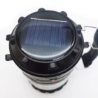 Light Rechargeable Solar LED Camping Lantern Telescopic Tent Lamp Outdoor Camping Light Hiking Light