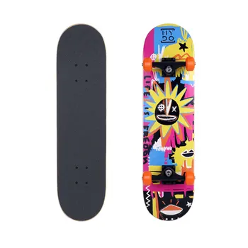 31 Inch Skate Boards Professional Skateboard 7 Layers Canadian Maple for Adults