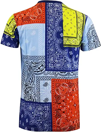 Wholesale custom 100% polyester sublimation printing t-shirts for men