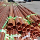 Copper Pipe Oxidation Resistant Purple Copper Tube Food Grade 20*1 20*2mm Seamless Copper Tube T2