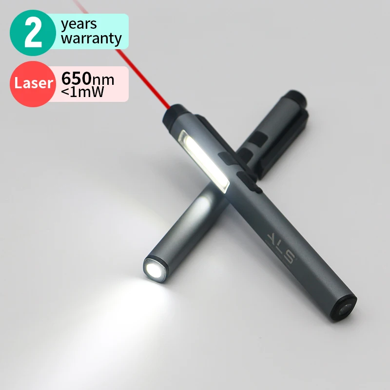 Als 150lm Rechargeable Led Pen Light Laser Pointer Pocket-sized Flashlight - Buy Led Pen Light,Portable Pointer,Rechargeable Flashlight Product Alibaba.com