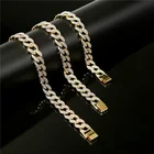 Gold Diamond Jewelry New Cuban Hiphop Designer Gold Diamond Jewelry Display Necklaces For Men