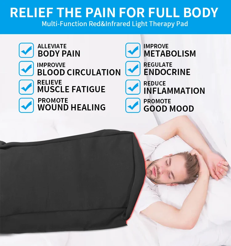 Red Light Therapy Infrared Sauna Blanket Red Light Therapy Full Body
