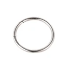Round Ring Ring Snap Hook Spring Ring 316 Spring Push Carabiner 30mm Round O Ring Circle Metal Snap Hook