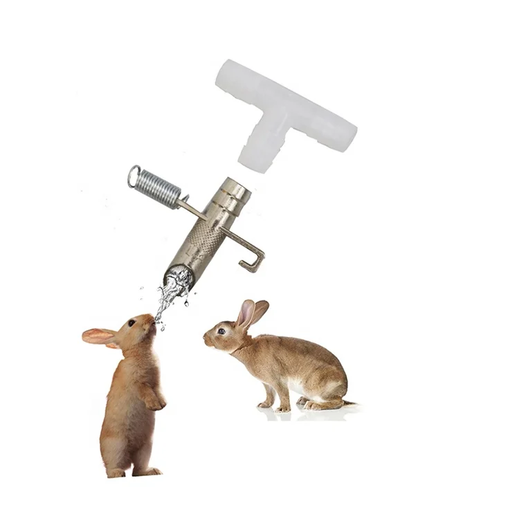 automatic nipple water feeder for rabbit